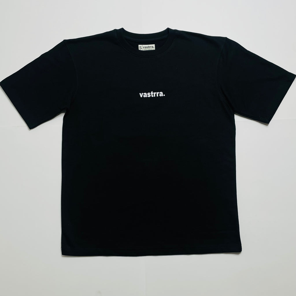 Heavy Oversized T-shirt — PORSHE BLACK