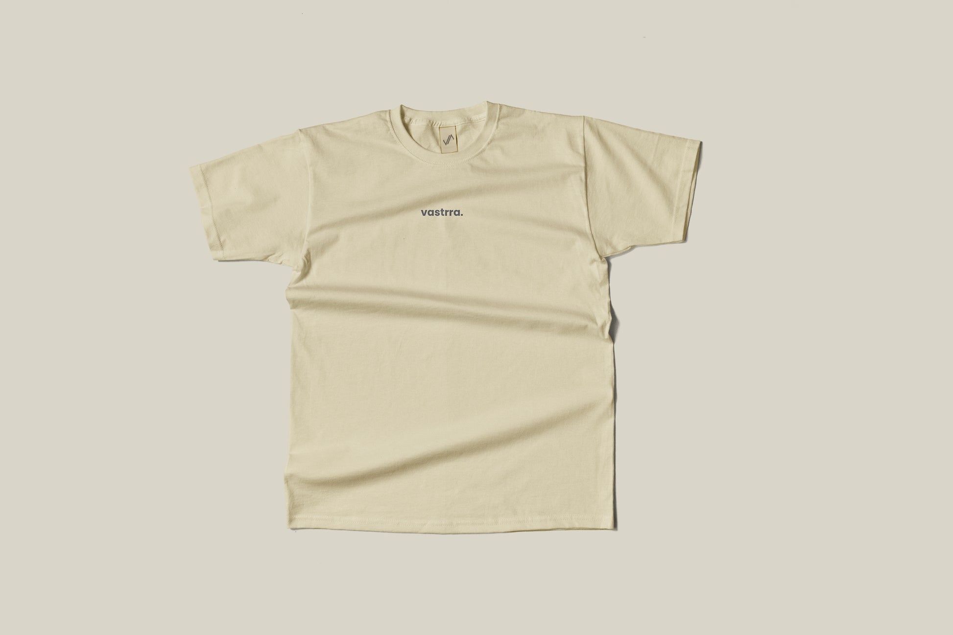 Heavy Oversized T-shirt — Beige
