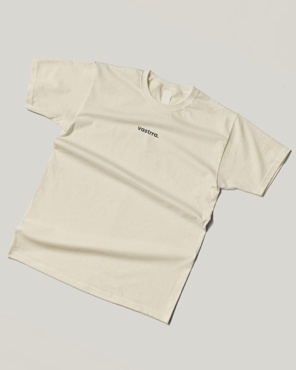 Heavy Oversized T-shirt — Beige