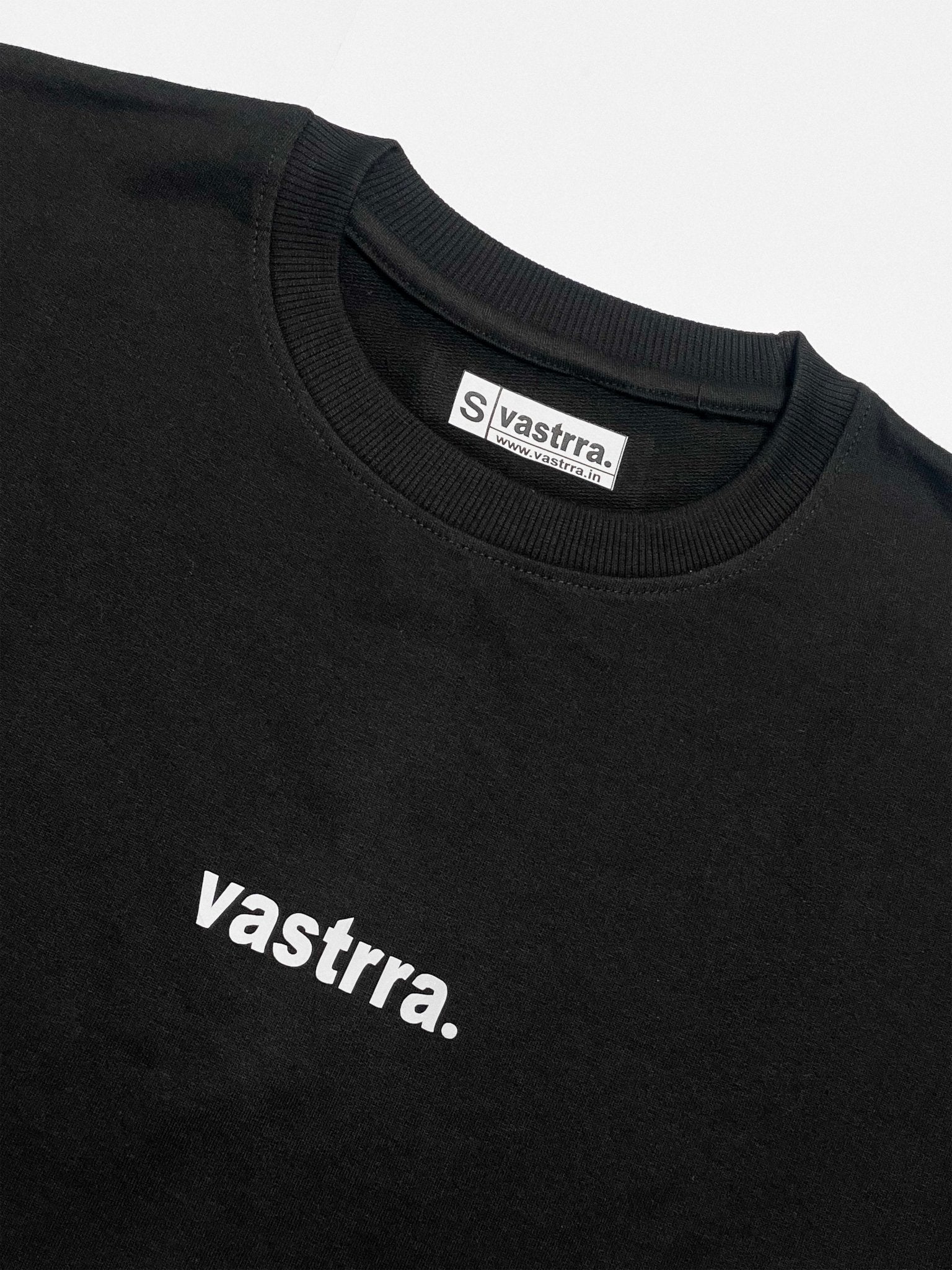 Heavy Oversized T-shirt — PORSHE BLACK